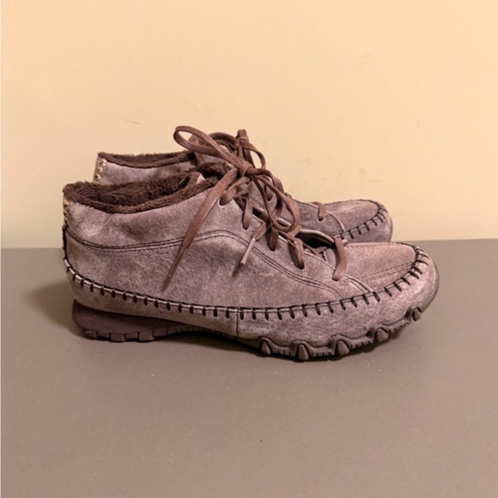 Women’s Bikers Totem Pole Chukka Suede Boots